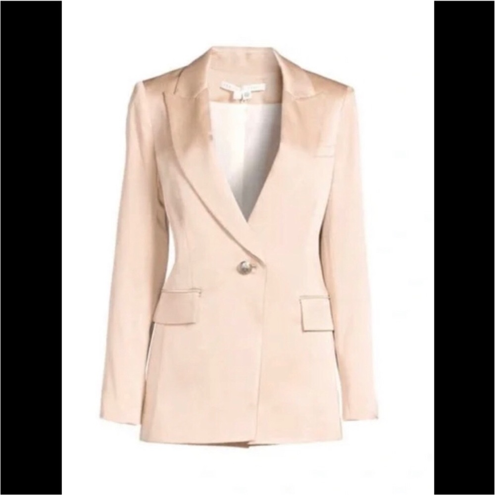 Veronica beard long and lean sand Dickey blazer 10